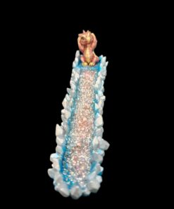 Alternative view of Playful Baby Dragon Incense Stick Burner - Red