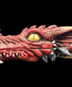 Red Dragon Head Incense Burner